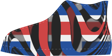 The Flag Of Iceland Aquila High Top Microfiber Leather - The Flag Of Iceland Aquila High Top Microfiber Leather (500x500)