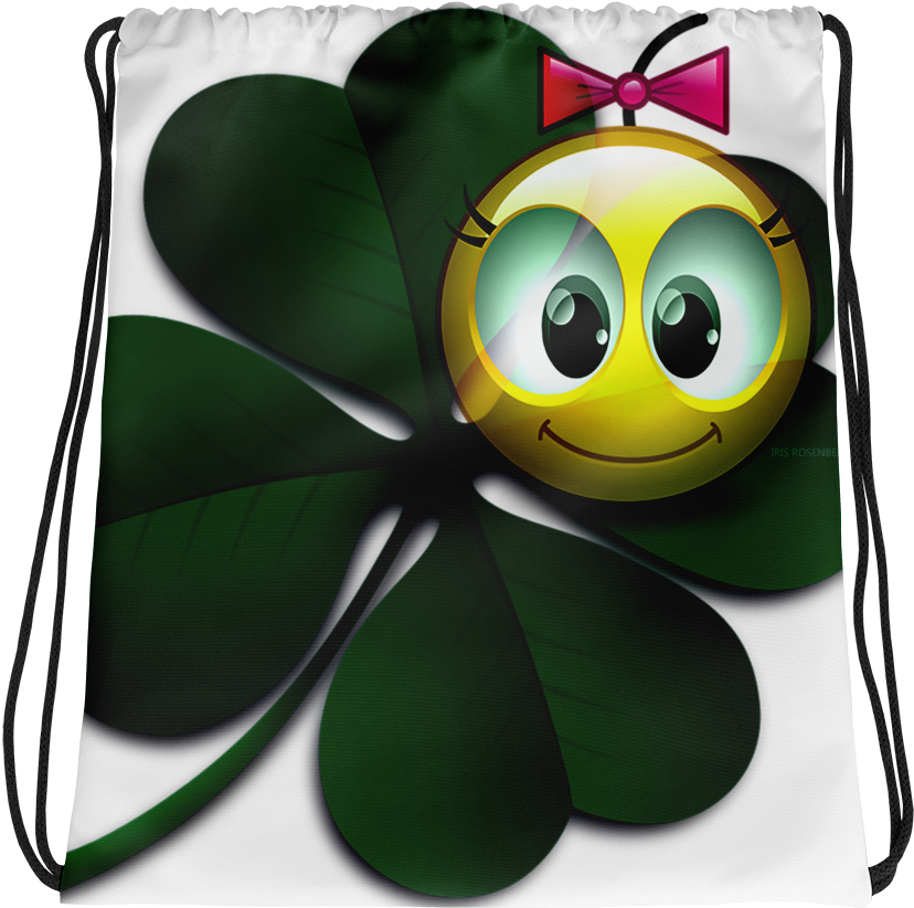 Drawstring Bag Smile - Drawstring Bag Smile (1000x1000)