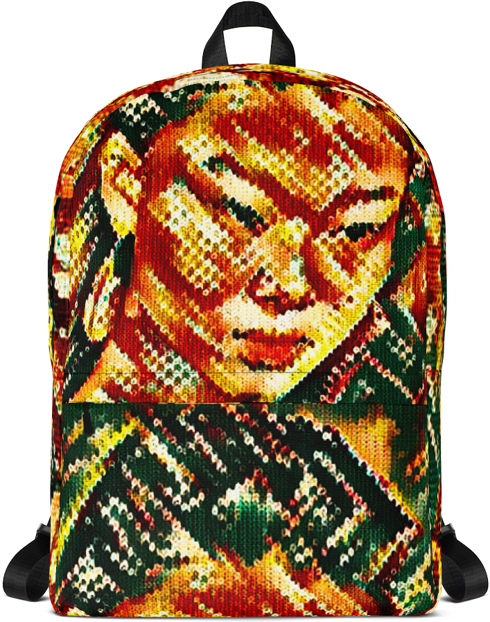 Backpack By Iris Rosenbeg Art - Backpack By Iris Rosenbeg Art (1000x1000)