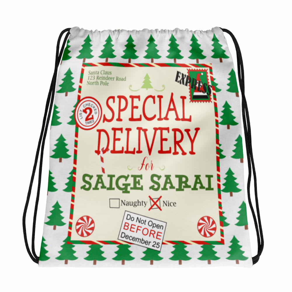 Custom Santa Bag For Holding Christmas Gifts Personalized - Custom Santa Bag For Holding Christmas Gifts Personalized (1000x1000)