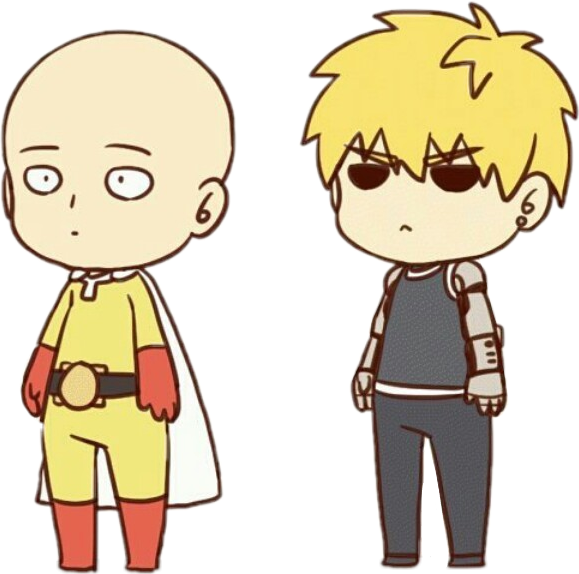 Onepunchman Saitama Anime Anime Chibi - Onepunchman Saitama Anime Anime Chibi (579x574)