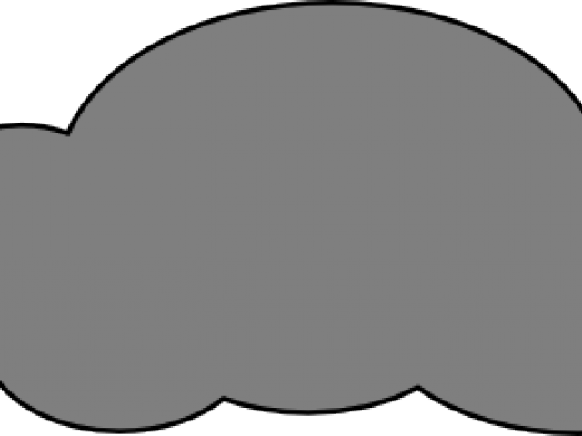 Thunderstorm Clipart Dark Clouds - Thunderstorm Clipart Dark Clouds (640x480)