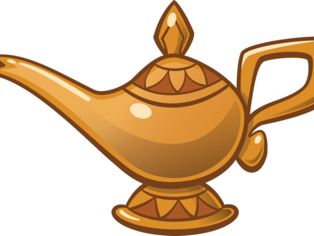 Genie Lamp Clipart Cute - Genie Lamp Clipart Cute (640x480)