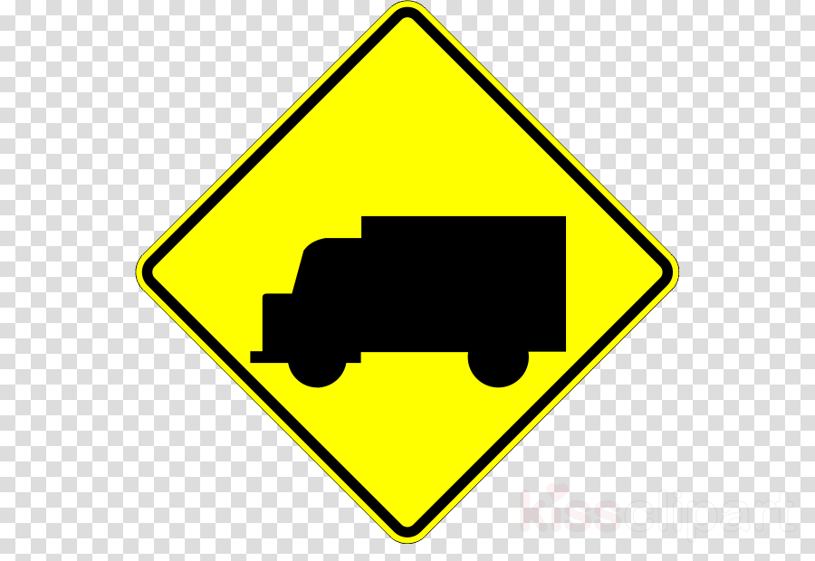 Truck Signs Clipart Car Traffic Sign Warning Sign - Truck Signs Clipart Car Traffic Sign Warning Sign (900x620)