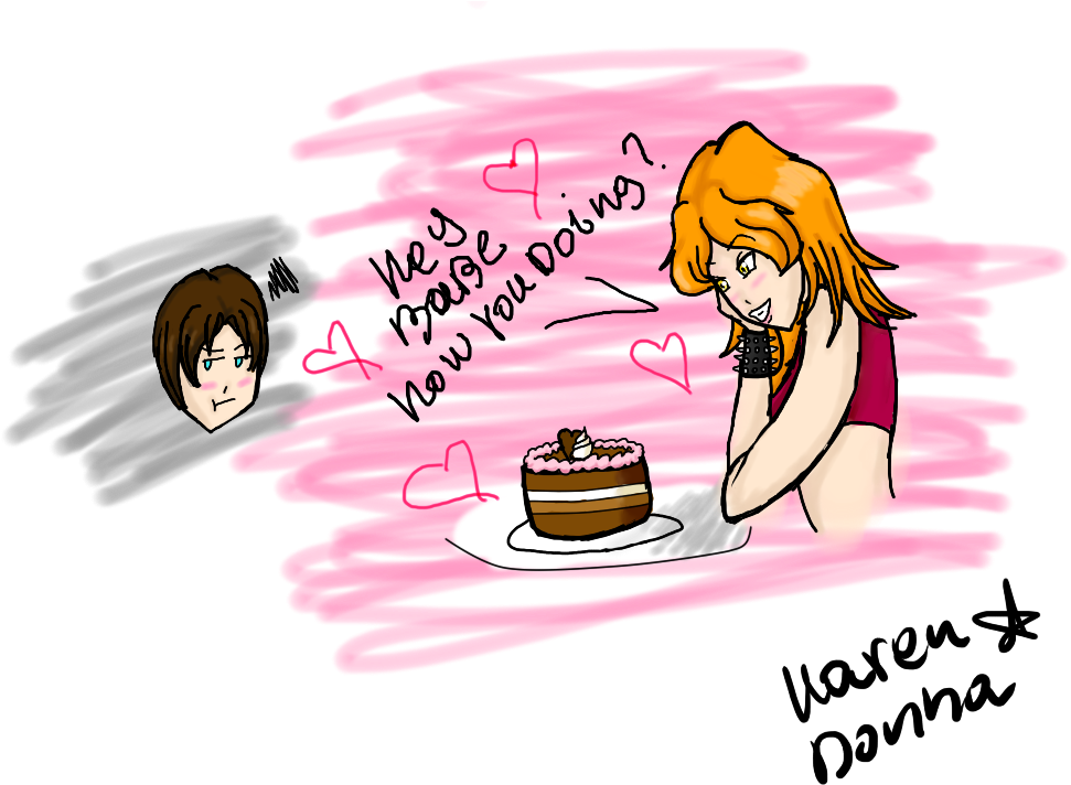 Royalty Free Karen Stop Flirting With Drawing By Donna - Royalty Free Karen Stop Flirting With Drawing By Donna (1000x800)