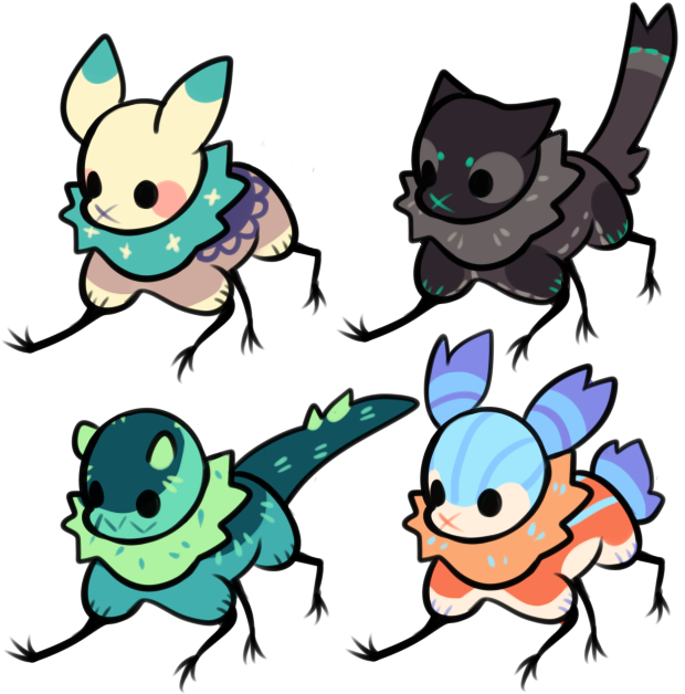 Nubbins For Art By Onigirystuff - Nubbins For Art By Onigirystuff (728x705)