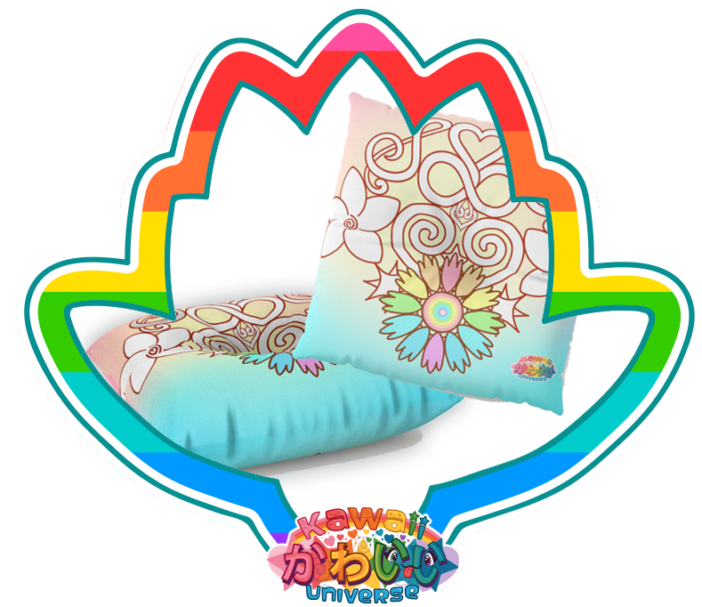 Classic Logo Satya Prema Ethereal Arts Pink & Blue - Classic Logo Satya Prema Ethereal Arts Pink & Blue (800x800)