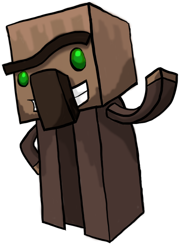 Minecraft Villager Llamavideos On Deviantart Png Minecraft - Minecraft Villager Llamavideos On Deviantart Png Minecraft (894x894)