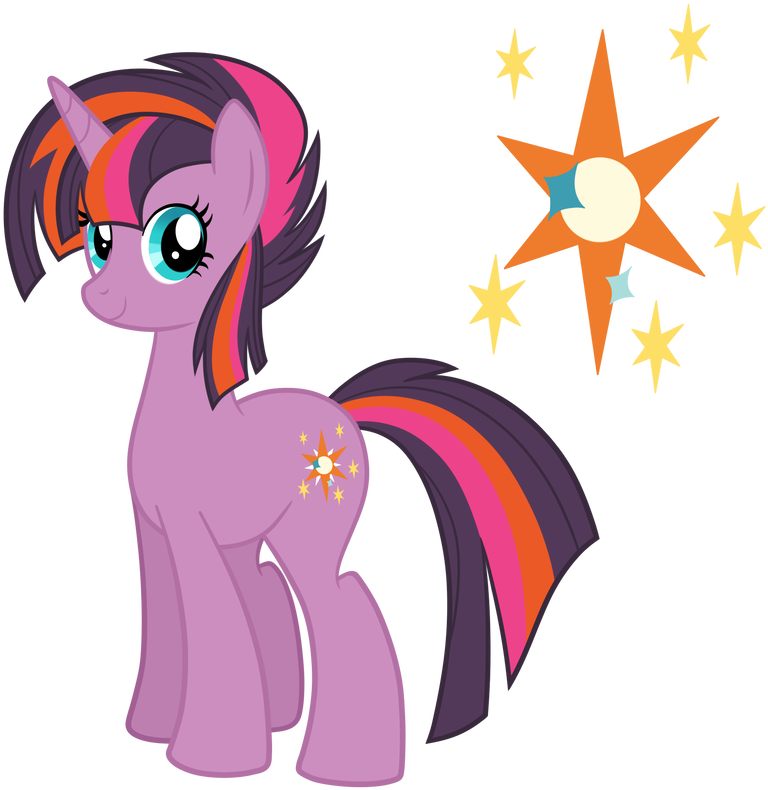Sunburst And Twilight Foal By Lapin-demoness - Sunburst And Twilight Foal By Lapin-demoness (894x894)