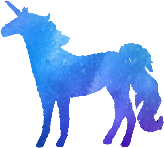 Cobalt Blue Clipart Mustang Unicorn Cobalt Blue - Cobalt Blue Clipart Mustang Unicorn Cobalt Blue (900x900)