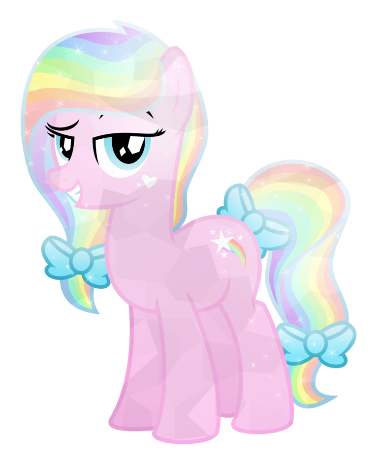 Meteor-spark, Bow, Crystallized, Earth Pony, Oc, Oc - Meteor-spark, Bow, Crystallized, Earth Pony, Oc, Oc (908x1024)