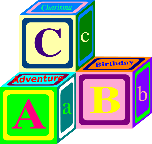 Abc Blocks Svg Clip Arts - Abc Blocks Svg Clip Arts (600x569)