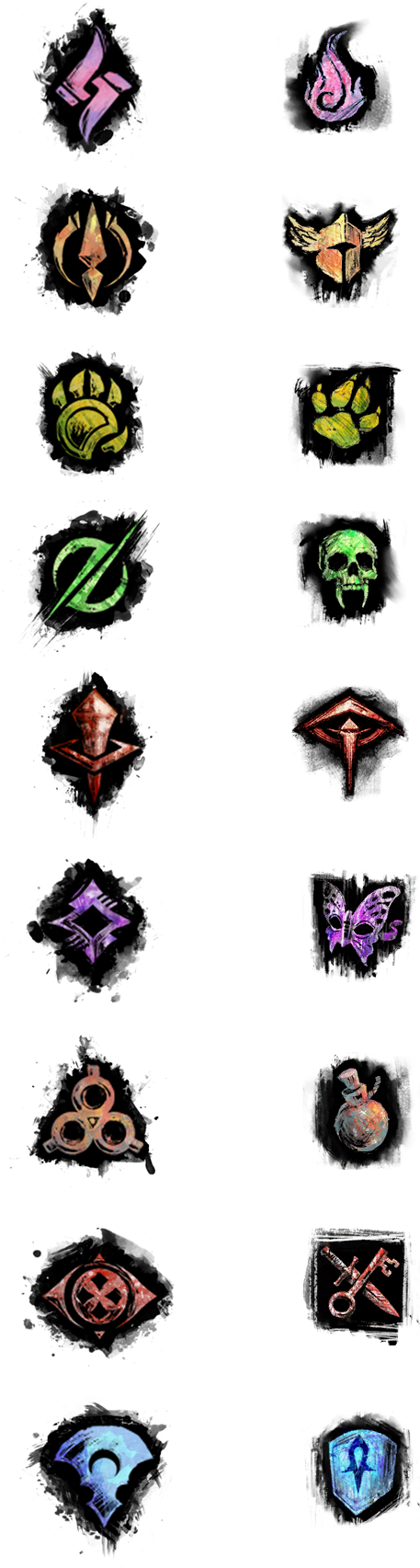 I Made The Elite Spec Icons Into A More “traditional” - I Made The Elite Spec Icons Into A More “traditional” (522x1761)