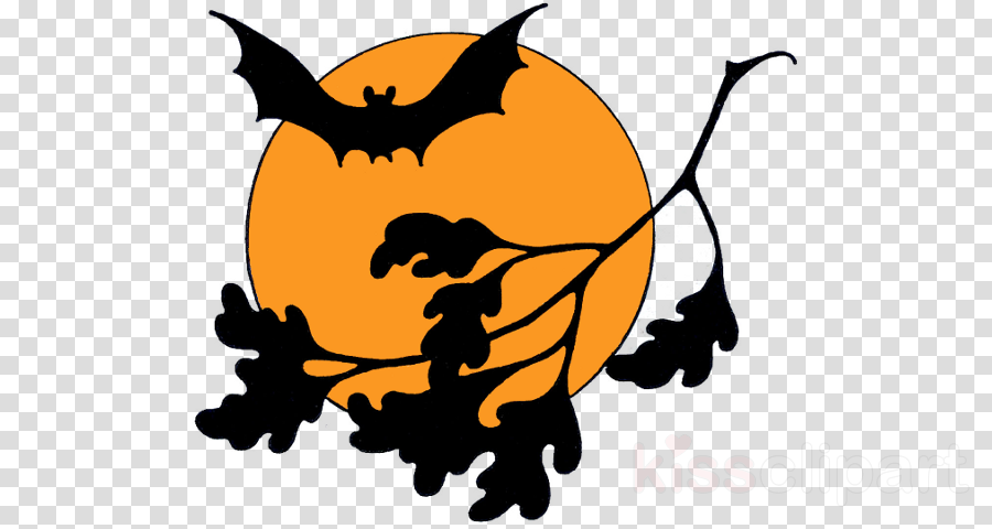 Bat For Halloween Clip Art Black And White Clipart - Bat For Halloween Clip Art Black And White Clipart (900x480)