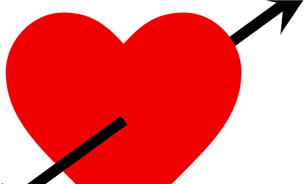 Heart Drawing Arrow Clip Art - Heart Drawing Arrow Clip Art (1200x630)