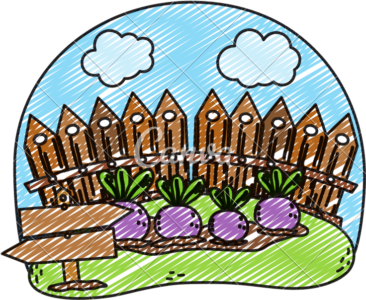 Doodle Wood Grillage And Onions Farm Cultivated - Doodle Wood Grillage And Onions Farm Cultivated (800x800)