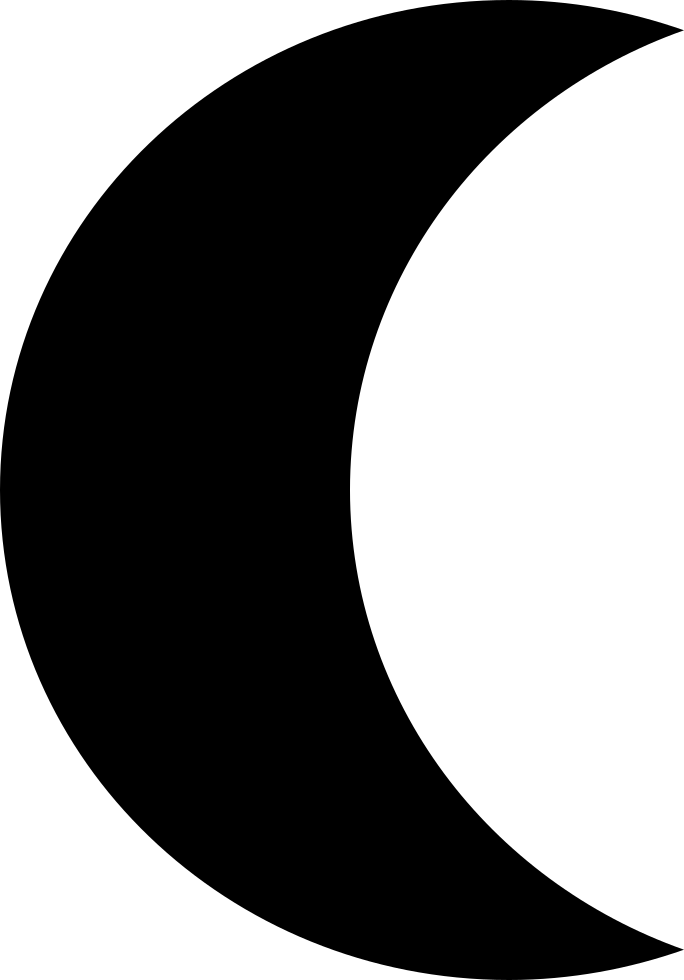 Moon Black Png Clipart Lunar Phase Clip Art - Moon Black Png Clipart Lunar Phase Clip Art (684x980)
