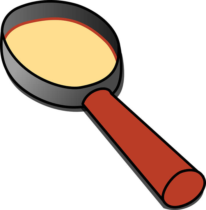 Clipart Science Magnifying Glass - Clipart Science Magnifying Glass (708x720)