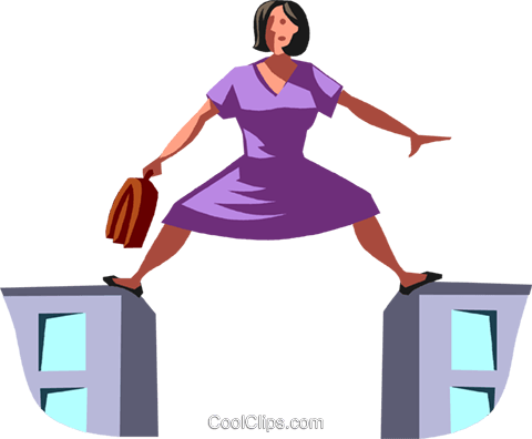 Businesswoman Doing The Splits Royalty Free Vector - Businesswoman Doing The Splits Royalty Free Vector (480x396)