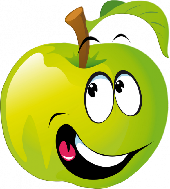 Funny Fruit Clipart - Funny Fruit Clipart (586x650)