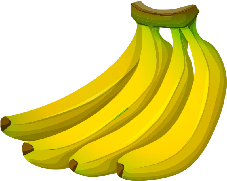 Banana Clipart Transparent Background - Banana Clipart Transparent Background (900x900)