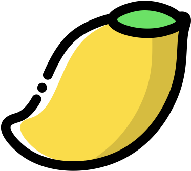 Mango Clipart Banana - Mango Clipart Banana (512x459)