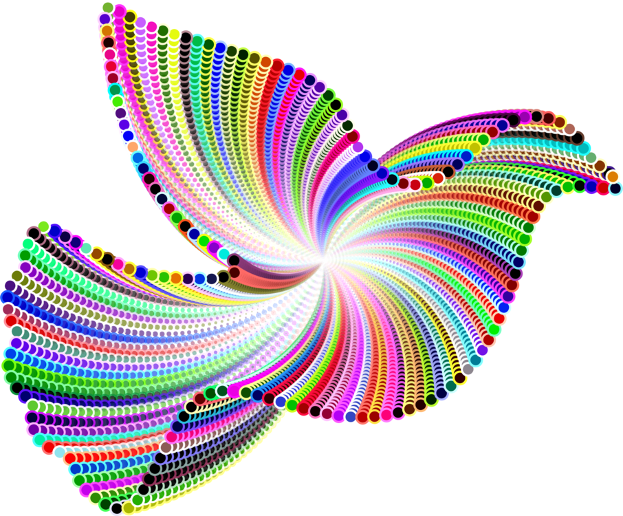 Pigeons And Doves Art Peace Doves As Symbols Psychedelia - Pigeons And Doves Art Peace Doves As Symbols Psychedelia (906x750)