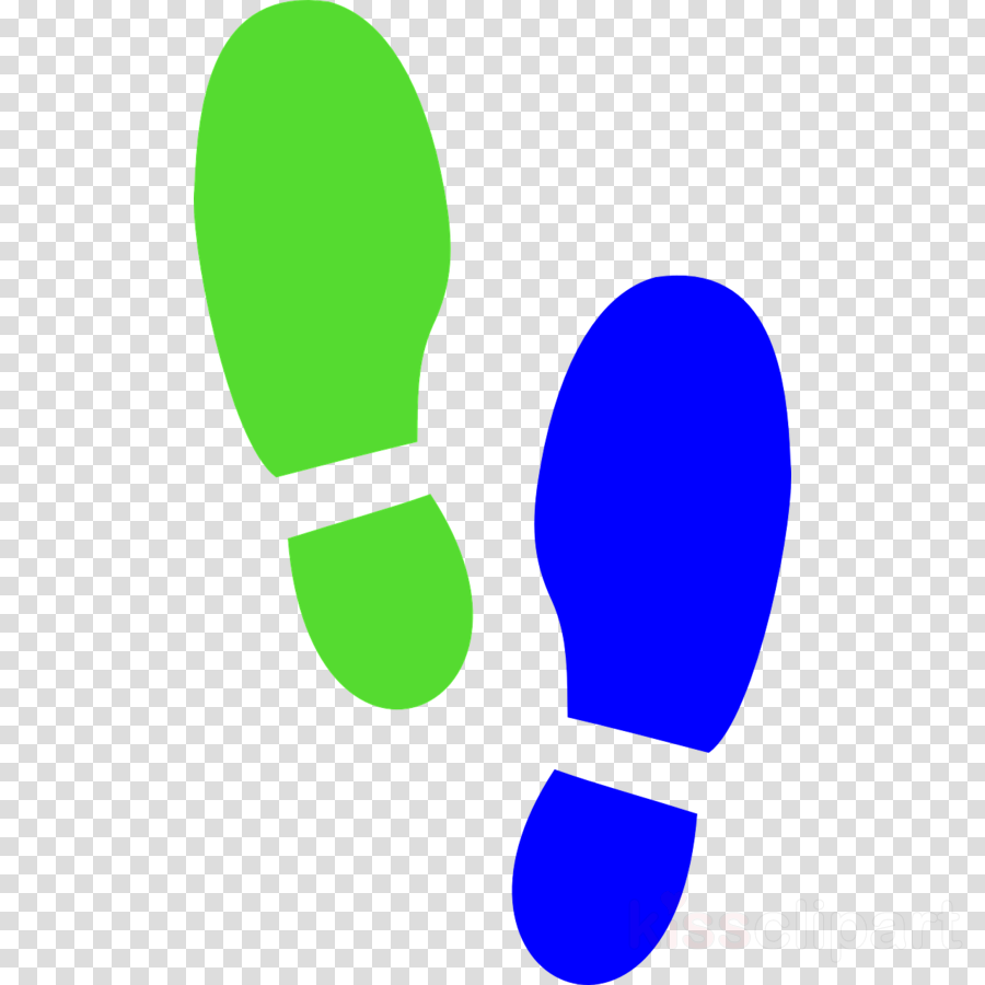 Green Shoe Prints Clipart Shoe Clip Art - Green Shoe Prints Clipart Shoe Clip Art (900x900)