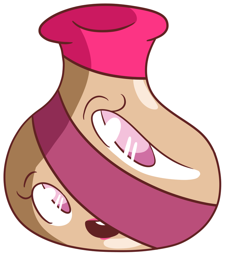 Ponk Vase By Spoopyro - Ponk Vase By Spoopyro (855x934)