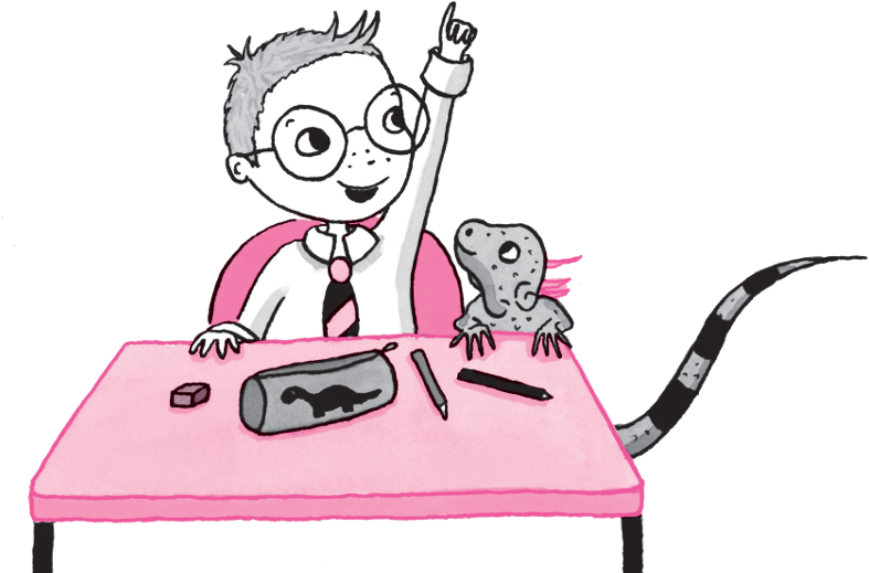 Bruno From Isadora Moon Asking A Question Small - Bruno From Isadora Moon Asking A Question Small (800x532)