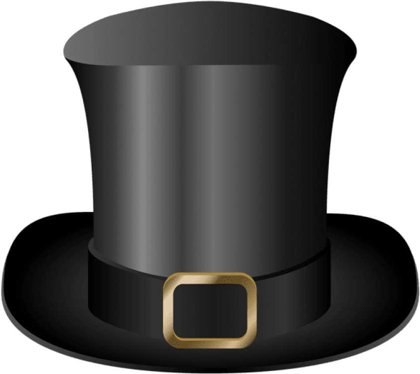 Free Png Download Black Top Hat Png Clipart Png Photo - Free Png Download Black Top Hat Png Clipart Png Photo (850x757)