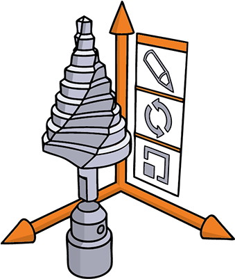 Tdm 3d-designer For Step Drills - Tdm 3d-designer For Step Drills (360x400)