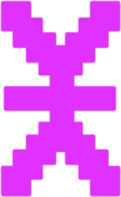 Steps Blocks X Red Purple Clipart - Steps Blocks X Red Purple Clipart (460x800)