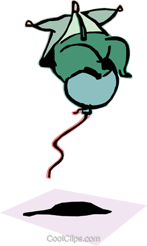 Man Sitting On Rising Balloon Royalty Free Vector Clip - Man Sitting On Rising Balloon Royalty Free Vector Clip (287x480)