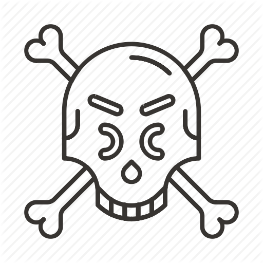 Angry Death Eyes Skeleton - Angry Death Eyes Skeleton (512x512)