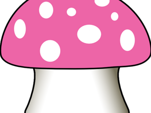 Mushroom Clipart Polka Dot - Mushroom Clipart Polka Dot (640x480)