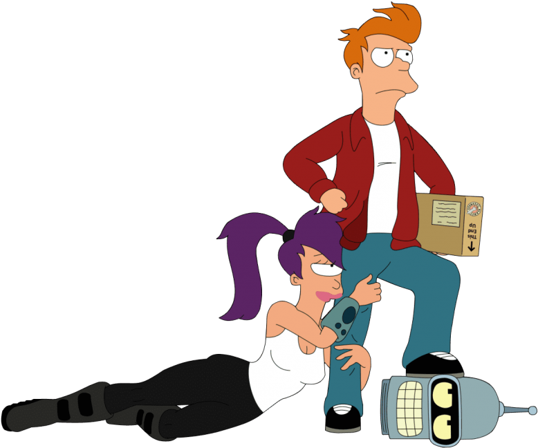 Download Futurama Bender Fry Leela Clipart Png Photo - Download Futurama Bender Fry Leela Clipart Png Photo (850x680)
