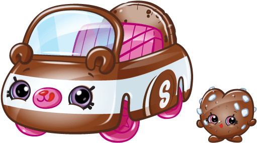 Shopkins Cutie Cars Season 2 Chase Cookie Qt2-22 - Shopkins Cutie Cars Season 2 Chase Cookie Qt2-22 (576x495)