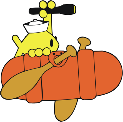 Christian Fish On Life Raft - Christian Fish On Life Raft (400x397)