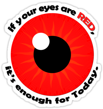 Red Eye Warning Key-chains - Red Eye Warning Key-chains (375x360)