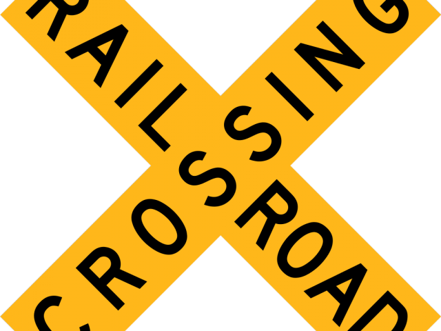 Railroad Clipart Street Sign - Railroad Clipart Street Sign (640x480)