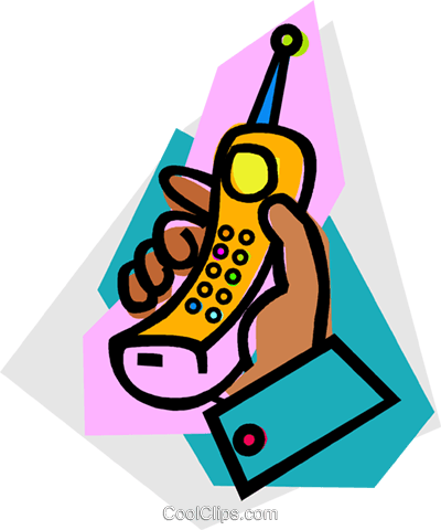 Cellular Wireless And Cordless Phones Royalty Free - Cellular Wireless And Cordless Phones Royalty Free (400x480)