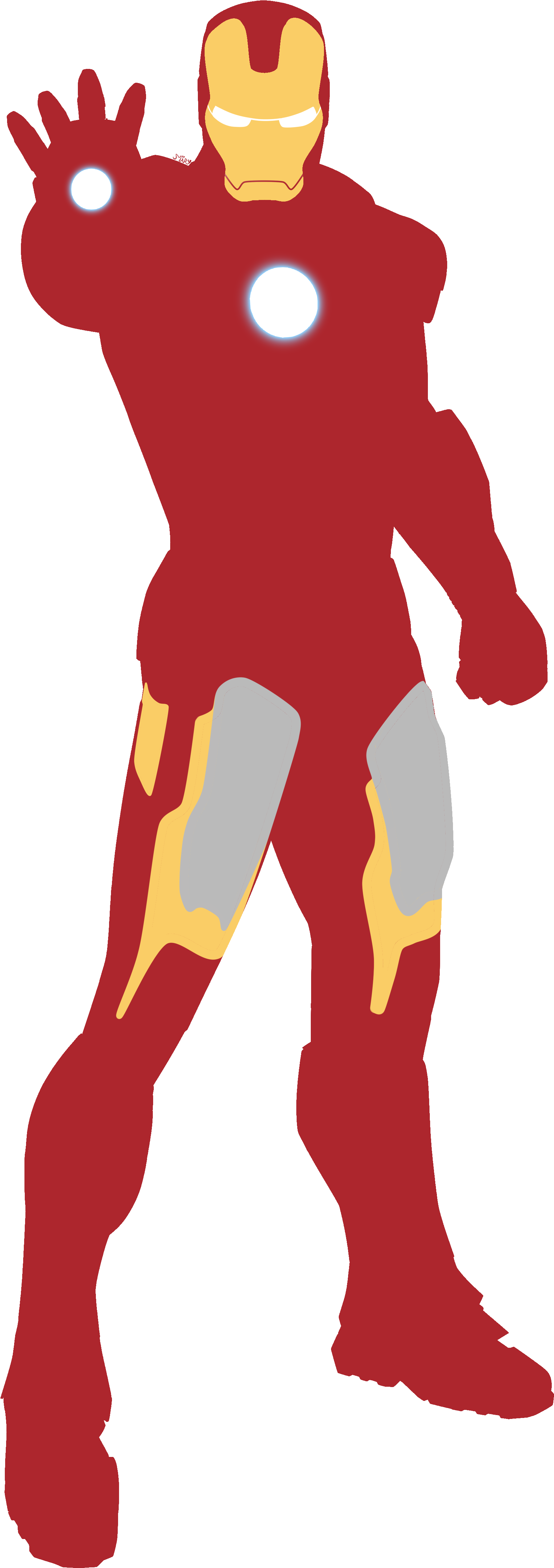 Ironman Clipart Graphic - Ironman Clipart Graphic (1936x5000)