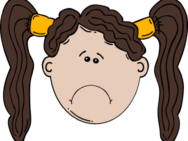 Sad Girl Clipart - Sad Girl Clipart (640x480)