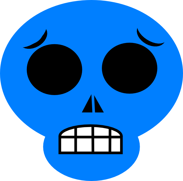 Blue Sad Svg Clip Arts 600 X 594 Px - Blue Sad Svg Clip Arts 600 X 594 Px (600x594)