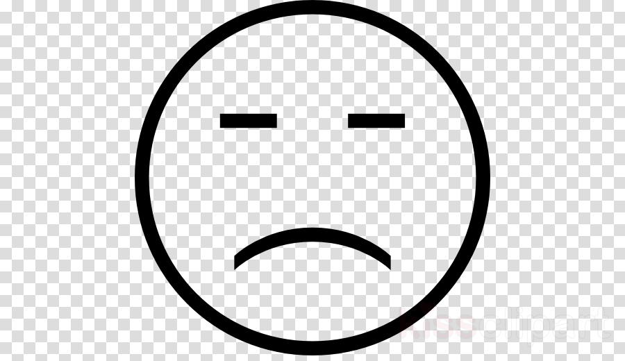 Sad Emoji Black And White Clipart Smiley Sadness Clip - Sad Emoji Black And White Clipart Smiley Sadness Clip (900x520)