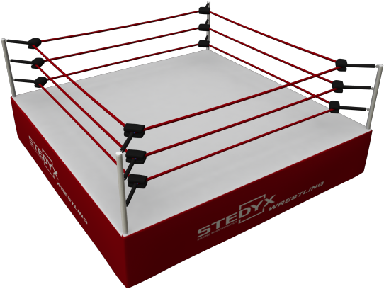 Wrestling Ring Vector - Wrestling Ring Vector (600x480)