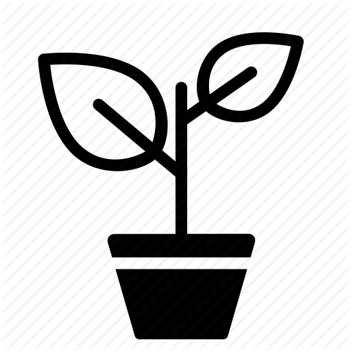 Flowerpots Clipart Tree Pot - Flowerpots Clipart Tree Pot (512x512)