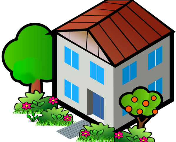 Heart Clipart House - Heart Clipart House (640x480)