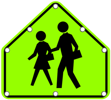 School Zone Sign Canada Clipart School Zone Traffic - School Zone Sign Canada Clipart School Zone Traffic (380x380)